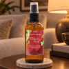 Raumspray Patchouli-Wald – 100 ml in einer warm beleuchteten Wohnszene