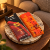 MeltEaze Wax Melts Carnelian Fire – Würzige Orange, 50 g in einer warm beleuchteten Wohnszene