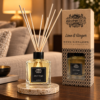 Stäbchendiffuser Limette & Ingwer – 200 ml in einer warm beleuchteten Wohnszene