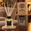 Stäbchendiffuser Basilikum & May Chang – 200 ml in einer warm beleuchteten Wohnszene