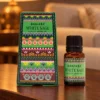 Banjara Duftöl Weißer Salbei · 10 ml in einer warm beleuchteten Wohnszene auf dunklem Holz.